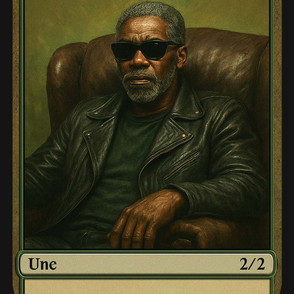 Unc trading card